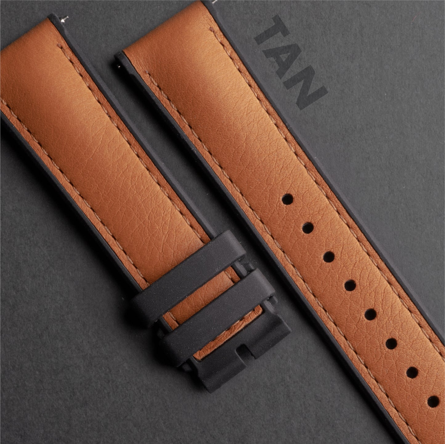 CayCan&Co. - HS01.4 - Hybrid Tan Leather Strap