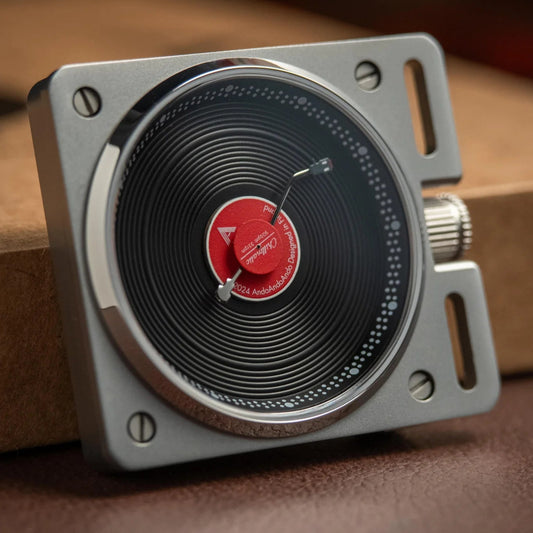 Vinyl Record Automatic Watch