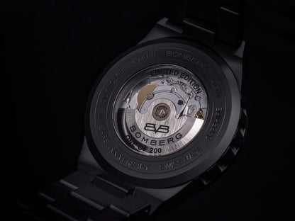 BOMBERG - AUTOMATIC ANNIVERSARY MATTE BLACK