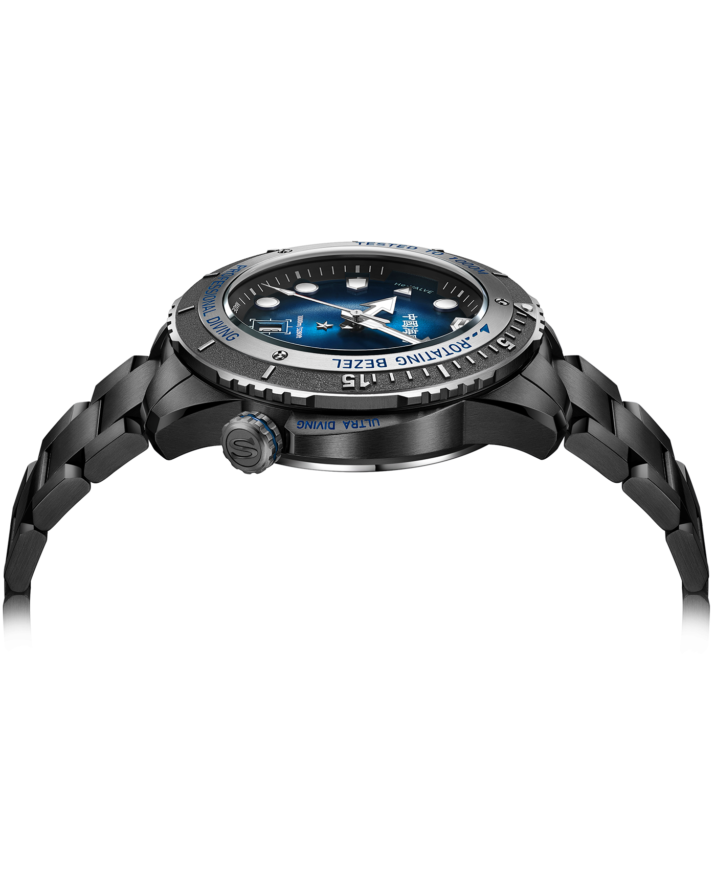 Sea-Gull Deep Ocean｜Ultra Diving Series | 1000M Waterproof (Black)