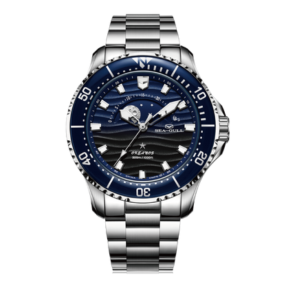 Seagull Moon Phase Dive 300M Watch