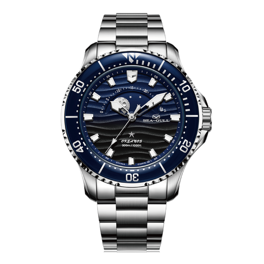 Seagull Moon Phase Dive 300M Watch