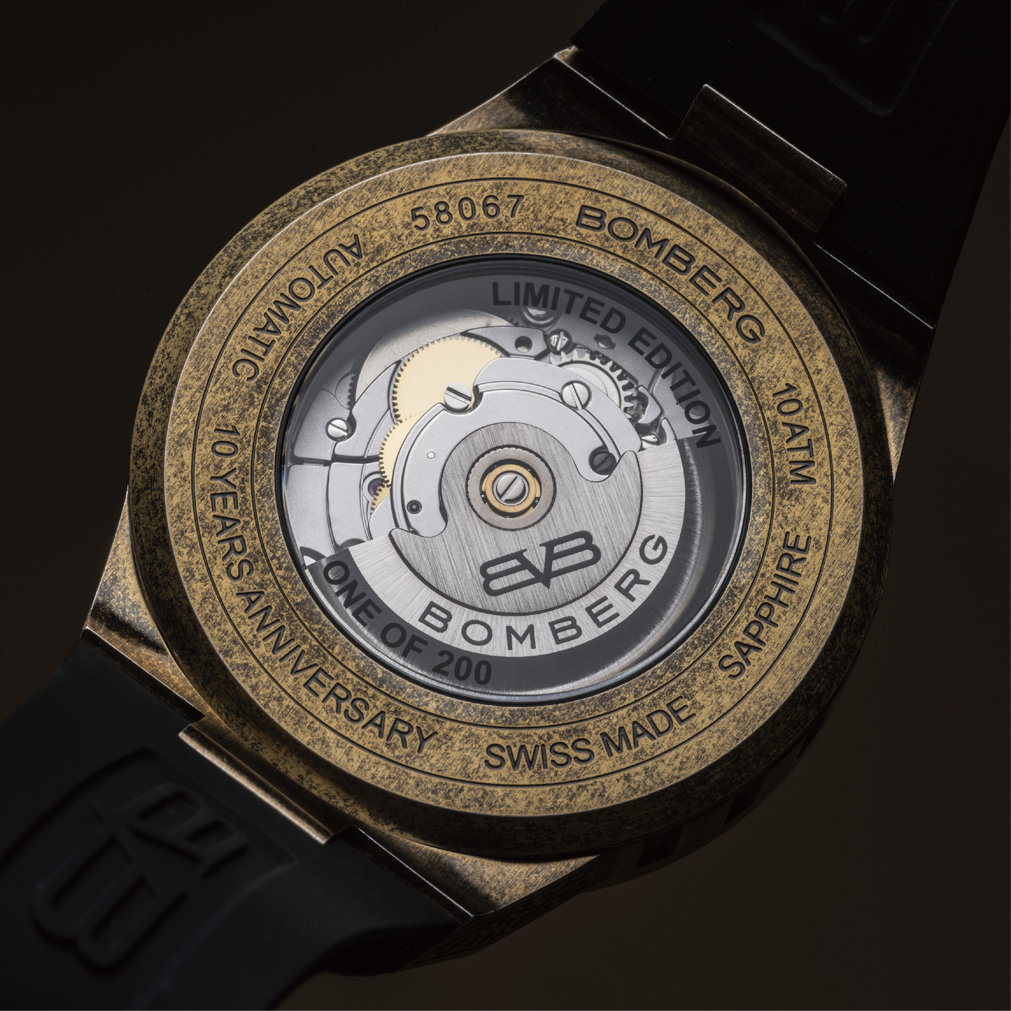 BOMBERG - AUTOMATIC ANNIVERSARY BRONZE PVD