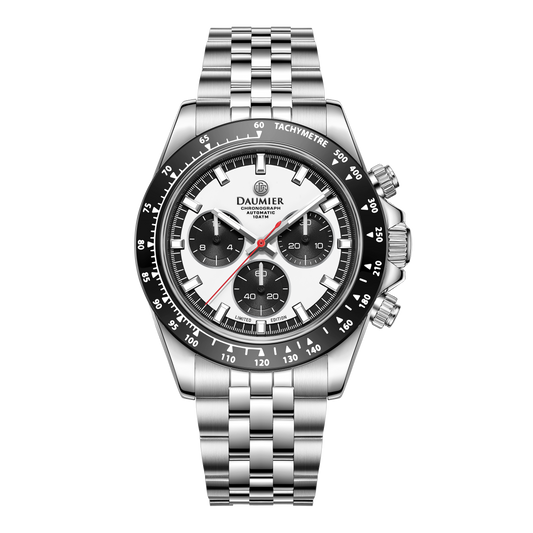 DAUMIER RS RennSport - White & Black dial