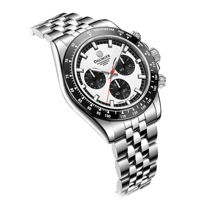 DAUMIER RS RennSport - White & Black dial