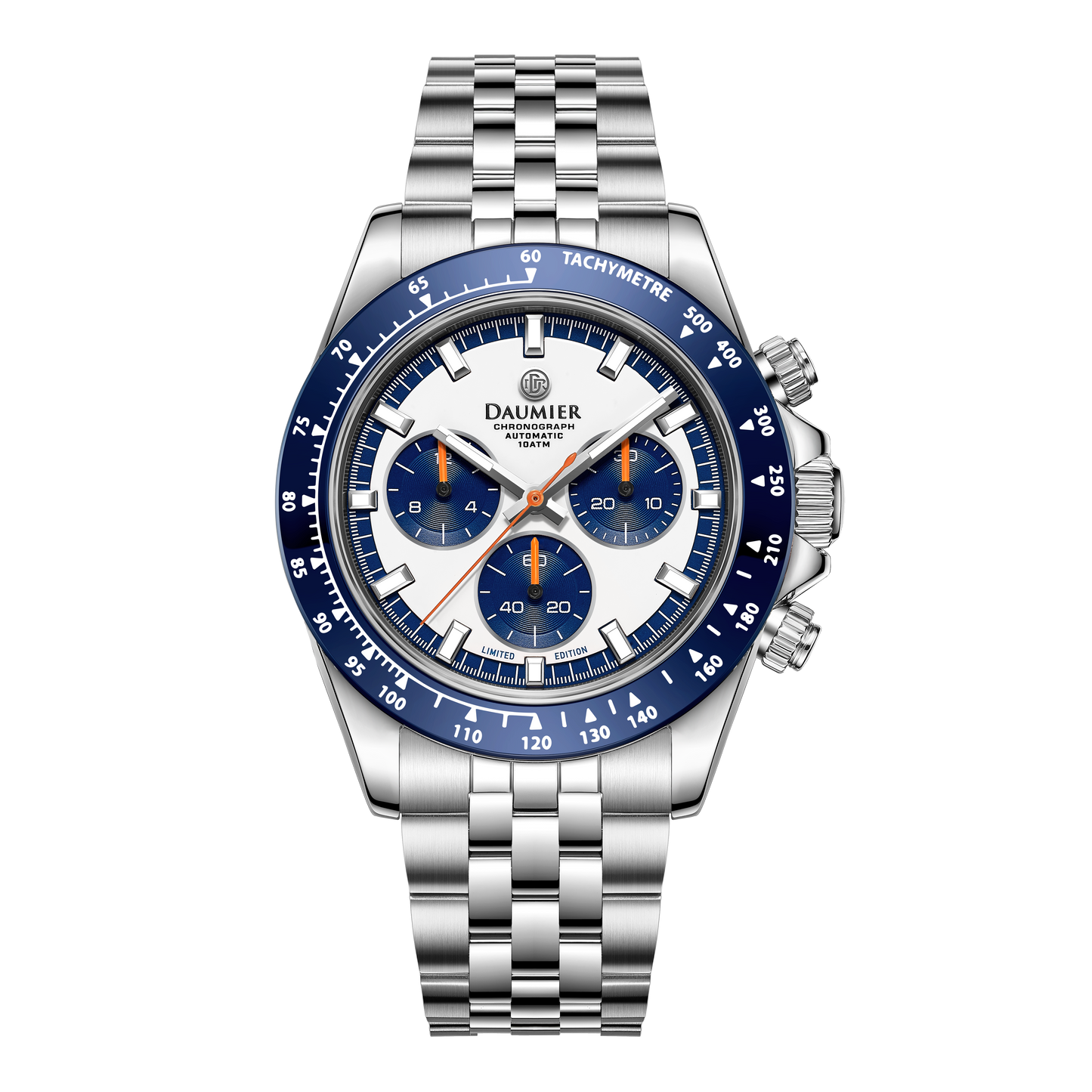 DAUMIER RS RennSport - White & Blue Dial