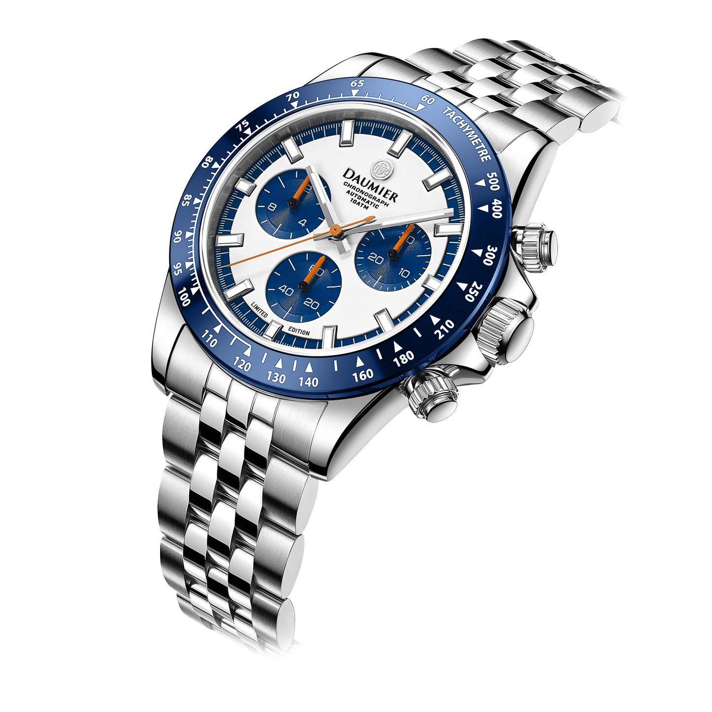 DAUMIER RS RennSport - White & Blue Dial