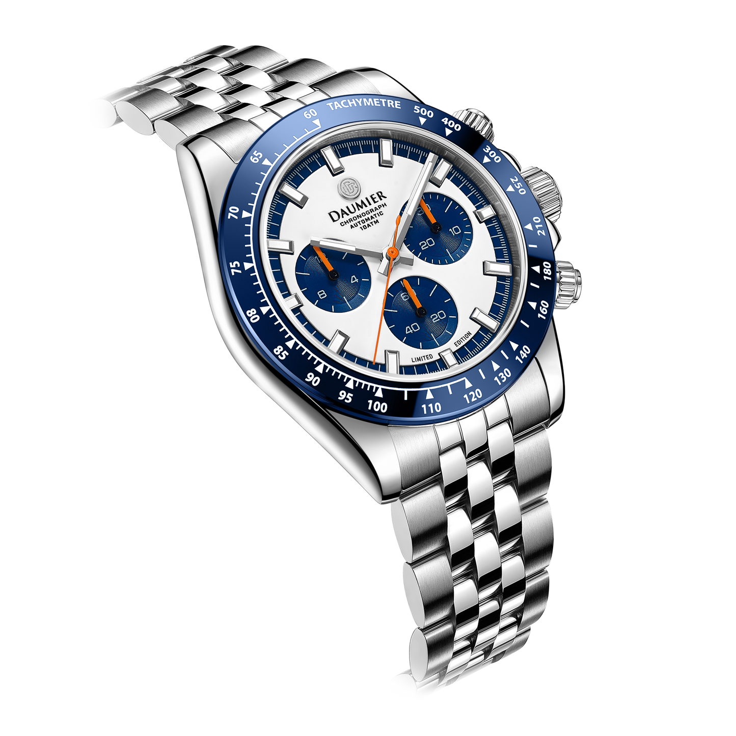 DAUMIER RS RennSport - White & Blue Dial