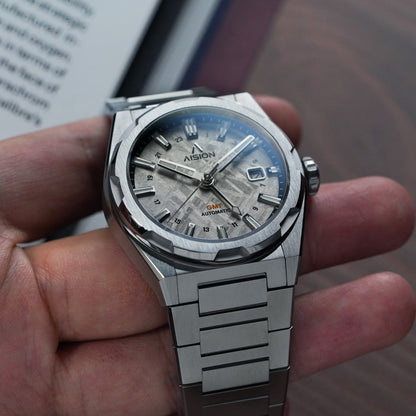 AISION HANG GMT - Meteorite Dial