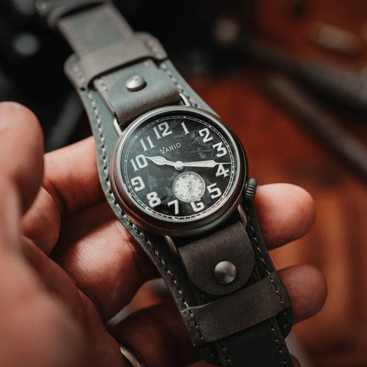 VARIO x RZE UltraHex™ Titanium Trench Lumed Carbon Fibre Watch