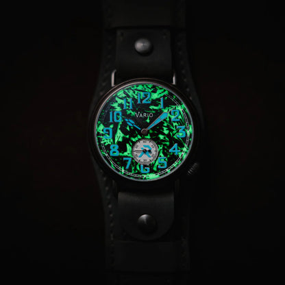 VARIO x RZE UltraHex™ Titanium Trench Lumed Carbon Fibre Watch