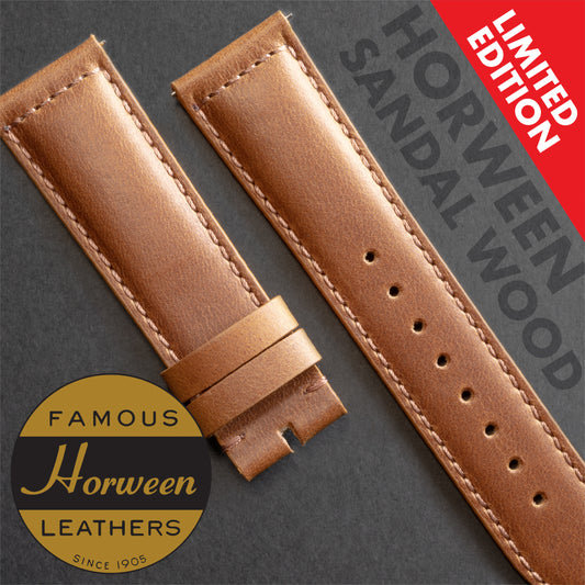 CayCan&Co. - HOS01.2 - Sandal Wood Horween Leather Strap