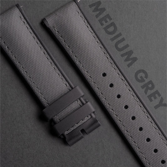 CayCan&Co. - HS01.6 - Hybrid Grey Leather Strap