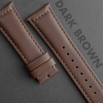 CayCan&Co. - LS01.3 - Dark Brown Leather Strap