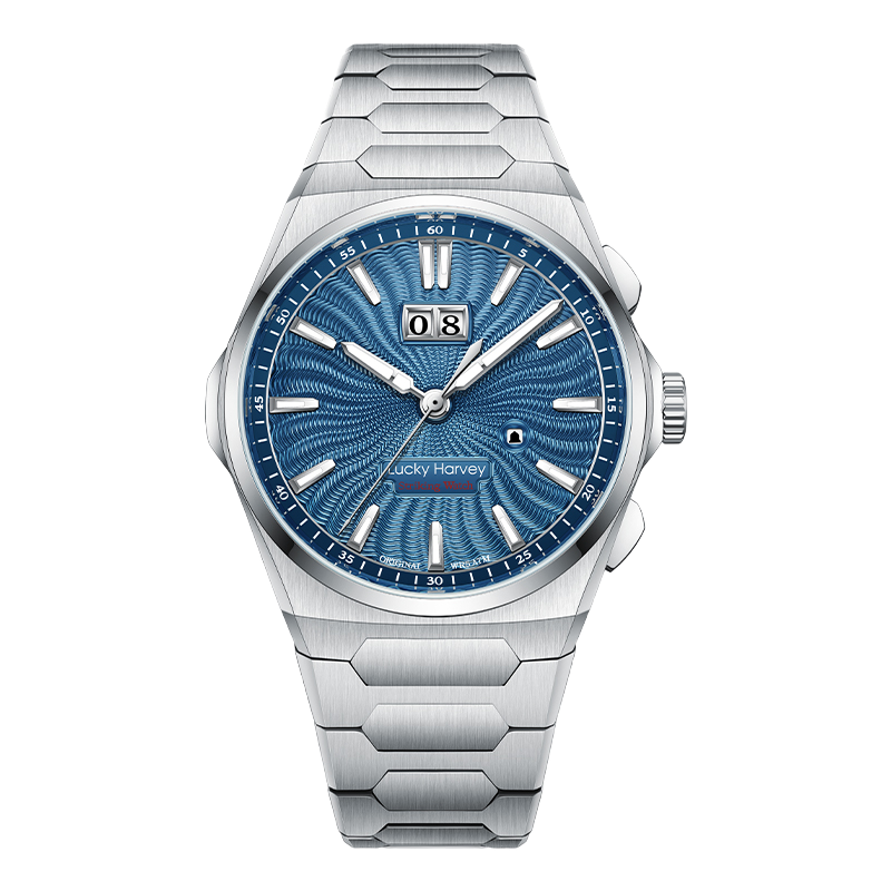 LUCKY HARVEY - Chiming Watch - Ocean Blue