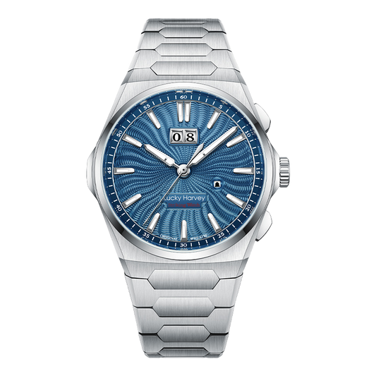 LUCKY HARVEY - Chiming Watch - Ocean Blue